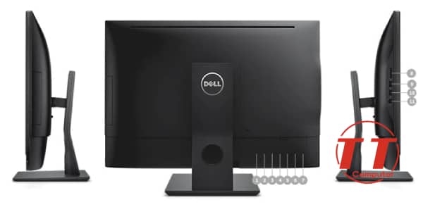 Dell Aio Optiplex 5260 CH1 Cpu Intel Core i5-8500, Ram 16 gb Pc4, Ssd 512 Gb, Hdd 500 Gb Màn Full HD