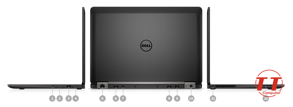 Dell Latitude E7470 CH1 Core i5-6300U, RAM 8GB, SSD 256GB, màn 14.0 inch FHD 1920x1080